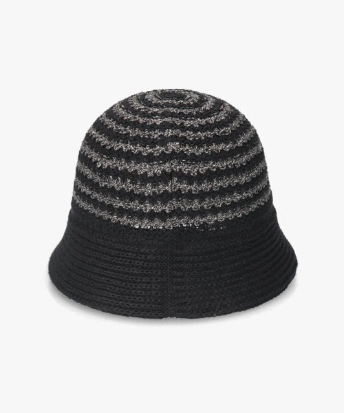 arth（アース）の「arth  Linen Stripes Gob Hat / アース（ハット・メンズ・ブラウン/ベージュ/ブラック・58cm）」の7枚目の写真