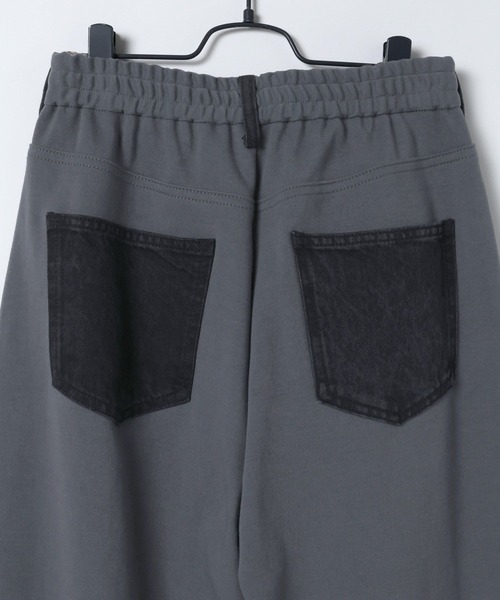 JEANASIS（ジーナシス）の「スウェットコンビデニムパンツ/645263（デニムパンツ・レディース・ホワイト系その他/ブラック系その他/ブルー系その他・FREE）」の19枚目の写真