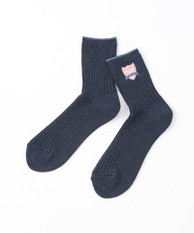 EMPORIO ARMANI | EMPORIO ARMANI クラブワッペン ラメソックス 03447106(ソックス/靴下)