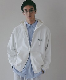 AMERICAN RAG CIE | 【AMERICAN RAG CIE】 ロゴダブルジップパーカー(ユニセックス)(パーカー)