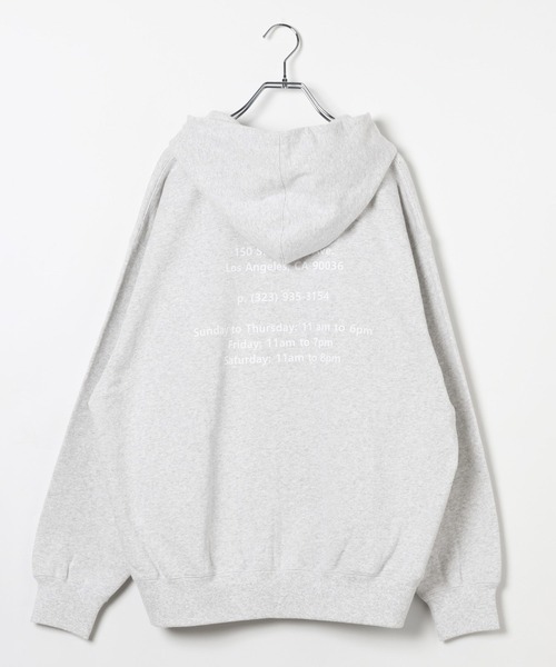 AMERICAN RAG CIE（アメリカンラグシー）の「【AMERICAN RAG CIE】 ロゴダブルジップパーカー（ユニセックス）（パーカー・レディース・ブラック/ホワイト/ライトグレー・LARGE/MEDIUM）」の5枚目の写真