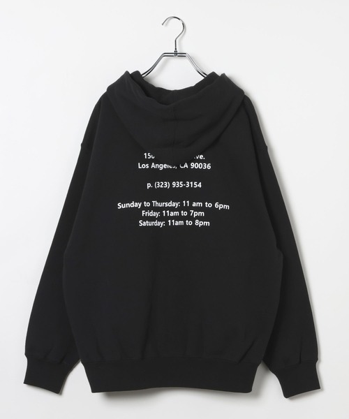 AMERICAN RAG CIE（アメリカンラグシー）の「【AMERICAN RAG CIE】 ロゴダブルジップパーカー（ユニセックス）（パーカー・レディース・ブラック/ホワイト/ライトグレー・LARGE/MEDIUM）」の6枚目の写真