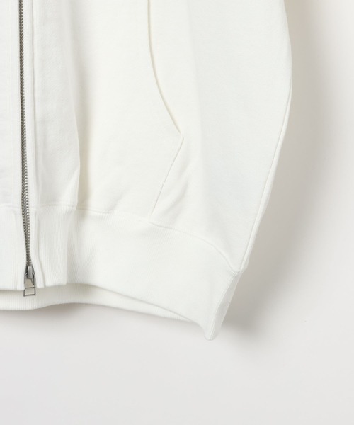 AMERICAN RAG CIE（アメリカンラグシー）の「【AMERICAN RAG CIE】 ロゴダブルジップパーカー（ユニセックス）（パーカー・レディース・ブラック/ホワイト/ライトグレー・LARGE/MEDIUM）」の9枚目の写真