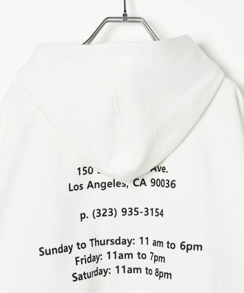 AMERICAN RAG CIE（アメリカンラグシー）の「【AMERICAN RAG CIE】 ロゴダブルジップパーカー（ユニセックス）（パーカー・レディース・ブラック/ホワイト/ライトグレー・LARGE/MEDIUM）」の11枚目の写真