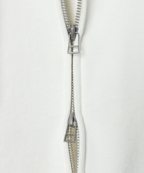 AMERICAN RAG CIE（アメリカンラグシー）の「【AMERICAN RAG CIE】 ロゴダブルジップパーカー（ユニセックス）（パーカー・レディース・ブラック/ホワイト/ライトグレー・LARGE/MEDIUM）」の13枚目の写真