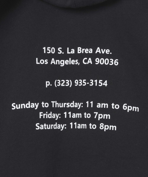 AMERICAN RAG CIE（アメリカンラグシー）の「【AMERICAN RAG CIE】 ロゴダブルジップパーカー（ユニセックス）（パーカー・レディース・ブラック/ホワイト/ライトグレー・LARGE/MEDIUM）」の20枚目の写真