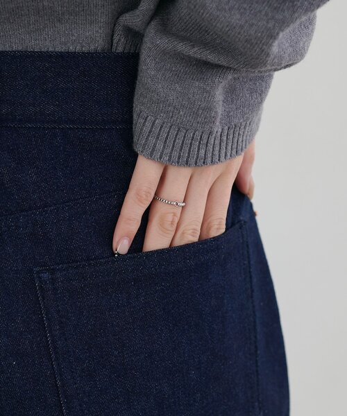 DISCOAT(ディスコート)の「【Enlude】タックデニムショートパンツ《ユニセックス》(デニムパンツ・レディース・ネイビー・LARGE/MEDIUM/SMALL)」の12枚目の写真