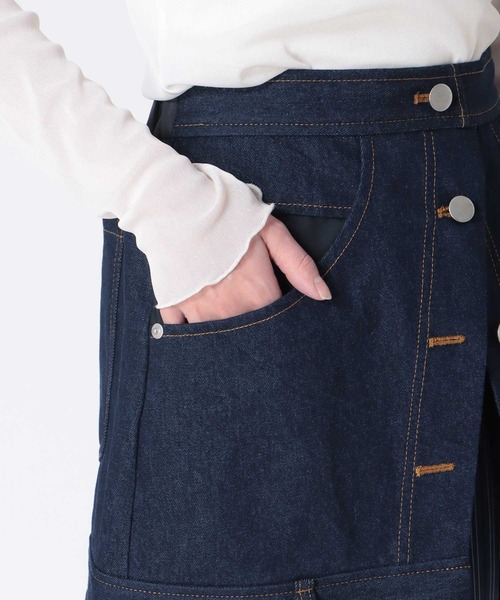Cepica（セピカ）の「【MARECHAL TERRE / マルシャルテル】デニム&プリーツスカート（スカート・レディース・インディゴブルー・FREE）」の14枚目の写真