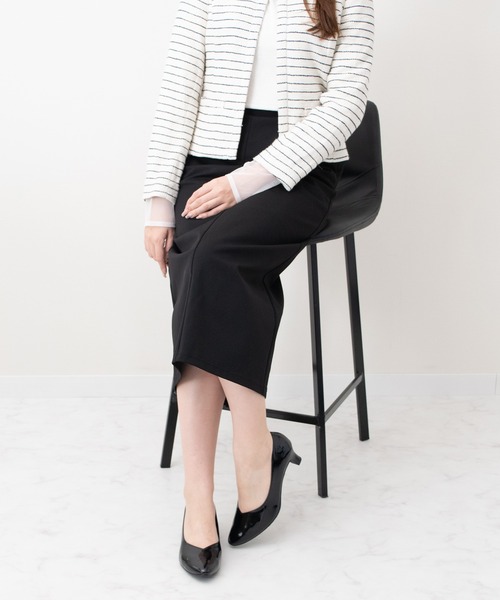 Bridget Birkin（ブリジットバーキン）の「【Bridget Birkin】Vカットベーシックパンプス(561125)（パンプス・レディース・ライトグレー/ブラック系その他/ブラック・23/24/24.5/23.5/22.5）」の5枚目の写真