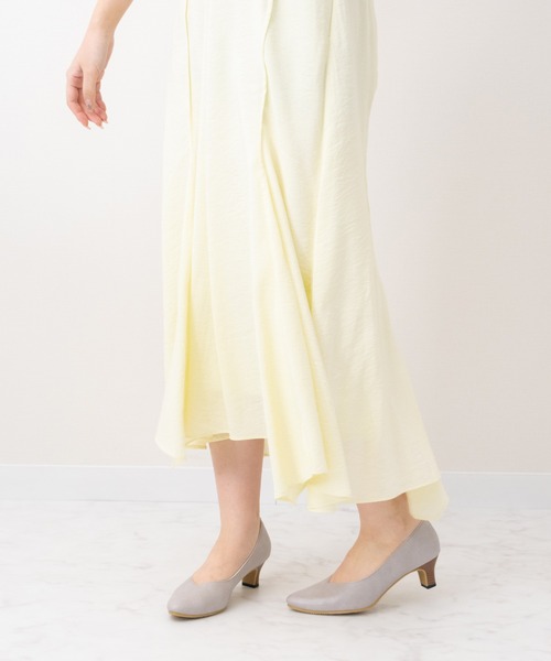 Bridget Birkin（ブリジットバーキン）の「【Bridget Birkin】Vカットベーシックパンプス(561125)（パンプス・レディース・ライトグレー/ブラック系その他/ブラック・23/24/24.5/23.5/22.5）」の7枚目の写真