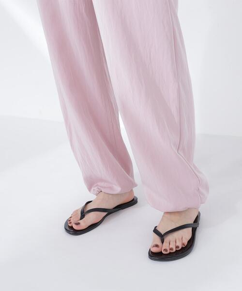 NATURAL BEAUTY BASIC(ナチュラルビューティーベーシック)の「【Oggi.jp掲載】ドロストリラクシーパンツ(その他パンツ・レディース・ブラック/オフホワイト/ピンク・P/S/MEDIUM)」の21枚目の写真