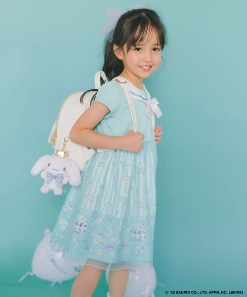 シナモロール×ANY KIDS】ぬいぐるみチャーム（キーホルダー）｜ANY