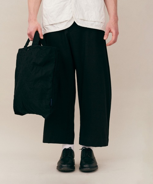LAVENHAM(ラベンハム)の「Lavenham Exclusive - Washed Workers Tote Bag Unisex / ウォッシュド ワーカー トート バッグ ユニセックス(トートバッグ・メンズ・ブラック/ストーン・ONE SIZE)」の6枚目の写真