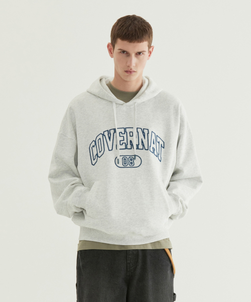 COVERNAT(カバーナット)の「アーチロゴフードパーカー ヘザーグレー(パーカー・メンズ・その他・SMALL/XX-LARGE/X-LARGE/LARGE/MEDIUM)」の1枚目の写真