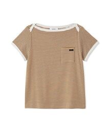 ボートネックコンパクトTシャツ