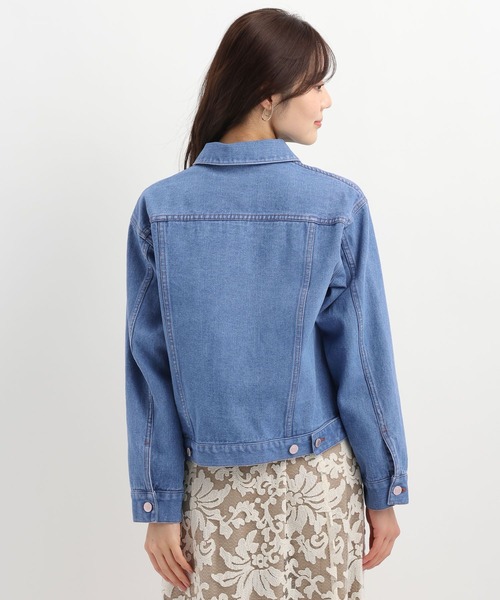 Andemiu（アンデミュウ）の「デニムジャケット640655（デニムジャケット・レディース・ブルー系その他/ブルー・FREE）」の15枚目の写真