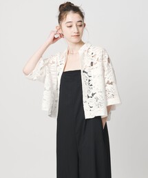 SACRA | ＜SACRA＞レース シャツブラウス(シャツ/ブラウス)