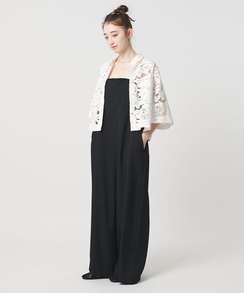 SACRA（サクラ）の「＜SACRA＞レース シャツブラウス（シャツ/ブラウス・レディース・オフホワイト/ブラック・38）」の16枚目の写真