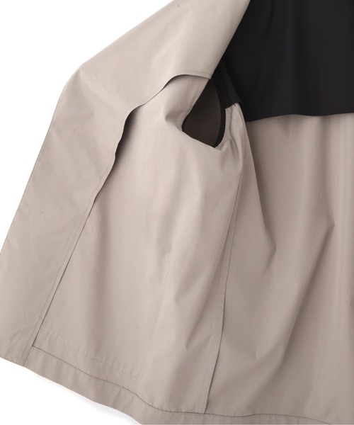 MARGARET HOWELL(マーガレットハウエル)の「COTTON SILK PLAINWEAVE(テーラードジャケット・メンズ・ベージュ/ダークブラウン・SMALL/MEDIUM/LARGE)」の11枚目の写真