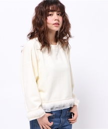 mystic | 【mystic】ファーテープチュニック(Tシャツ/カットソー)