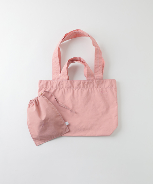 IENA ENFANT(イエナアンファン)の「リップストップレッスンバッグセット(トートバッグ・レディース・ピンク系その他/チャコールグレー/ネイビー・FREE)」の1枚目の写真