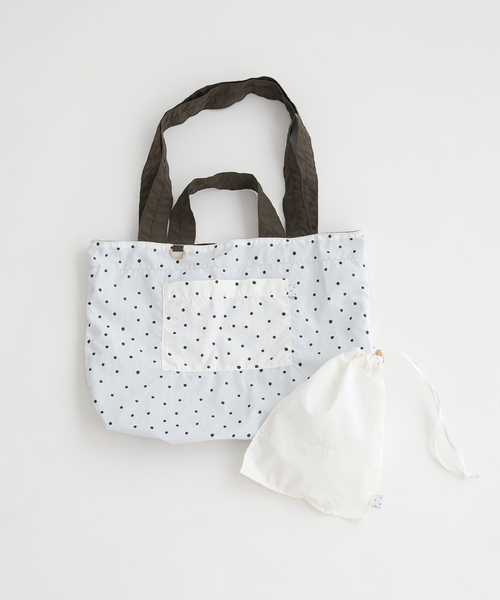 IENA ENFANT(イエナアンファン)の「リップストップレッスンバッグセット(トートバッグ・レディース・ピンク系その他/チャコールグレー/ネイビー・FREE)」の6枚目の写真