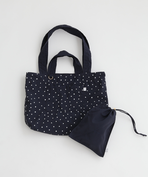 IENA ENFANT(イエナアンファン)の「リップストップレッスンバッグセット(トートバッグ・レディース・ピンク系その他/チャコールグレー/ネイビー・FREE)」の7枚目の写真