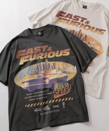 【71】【UNIVERSAL/ユニバーサル】JAWS /BACK TO THE FUTURE/WILD SPEED/JOKER/JURASSIC PARK ユーズドライク プリントTシャツ/バックプリント/ユニセックス/レディース/メンズ