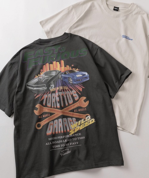 SlashDate(スラッシュデイト)の「【71】【UNIVERSAL/ユニバーサル】JAWS /BACK TO THE FUTURE/WILD SPEED/JOKER/JURASSIC PARK ユーズドライク プリントTシャツ/バックプリント/ユニセックス/レディース/メンズ(Tシャツ/カットソー・レディース・グレー系6/グレー系1/アイボリー系6/アイボリー系1/グレー系8/グレー系5/グレー系4/アイボリー系9/アイボリー系7/アイボリー系/アイボリー系8/グレー系9/グレー系7/グレー系/アイボリー系5/アイボリー系4/グレー系2/グレー系3/アイボリー系2/アイボリー系3・M/XL/L)」の6枚目の写真