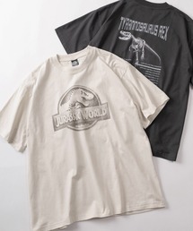 【71】【UNIVERSAL/ユニバーサル】JAWS /BACK TO THE FUTURE/WILD SPEED/JOKER/JURASSIC PARK ユーズドライク プリントTシャツ/バックプリント/ユニセックス/レディース/メンズ
