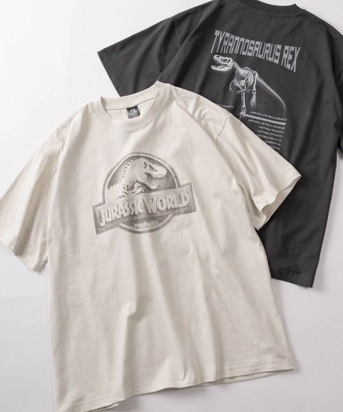 SlashDate(スラッシュデイト)の「【71】【UNIVERSAL/ユニバーサル】JAWS /BACK TO THE FUTURE/WILD SPEED/JOKER/JURASSIC PARK ユーズドライク プリントTシャツ/バックプリント/ユニセックス/レディース/メンズ(Tシャツ/カットソー・レディース・グレー系6/グレー系1/アイボリー系6/アイボリー系1/グレー系8/グレー系5/グレー系4/アイボリー系9/アイボリー系7/アイボリー系/アイボリー系8/グレー系9/グレー系7/グレー系/アイボリー系5/アイボリー系4/グレー系2/グレー系3/アイボリー系2/アイボリー系3・M/XL/L)」の14枚目の写真