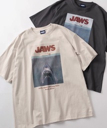 SlashDate（スラッシュデイト）の「【71】【UNIVERSAL/ユニバーサル】JAWS /BACK TO THE FUTURE/WILD SPEED/JOKER ユーズドライク プリントTシャツ/バックプリント/ユニセックス/レディース/メンズ（Tシャツ/カットソー）」