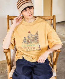 niko and... | イラスト刺繍ミニ裏毛Tシャツ(Tシャツ/カットソー)