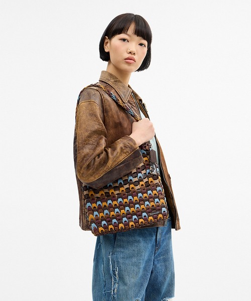 Coachtopia(コーチトピア)の「リンク ショルダー バッグ(ショルダーバッグ・レディース・ブラウン系その他・ONE)」の3枚目の写真