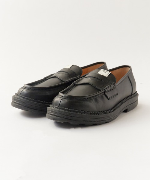 Maison MIHARA YASUHIRO（メゾンミハラヤスヒロ）の「General Scale. Maison MIHARA YASUHIRO /ジェネラルスケール メゾンミハラヤスヒロ ANDY Leather Loafers レザーローファー S16FW717 2026年 夏 夏服（ローファー・メンズ・ブラウン/ブラック・40/41/42/43）」の4枚目の写真
