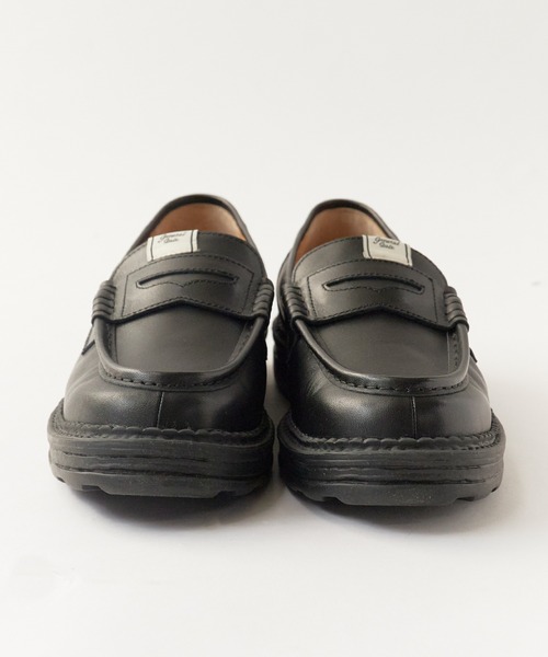 Maison MIHARA YASUHIRO（メゾンミハラヤスヒロ）の「General Scale. Maison MIHARA YASUHIRO /ジェネラルスケール メゾンミハラヤスヒロ ANDY Leather Loafers レザーローファー S16FW717 2026年 夏 夏服（ローファー・メンズ・ブラウン/ブラック・40/41/42/43）」の3枚目の写真
