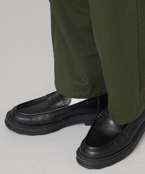 Maison MIHARA YASUHIRO（メゾンミハラヤスヒロ）の「General Scale. Maison MIHARA YASUHIRO /ジェネラルスケール メゾンミハラヤスヒロ ANDY Leather Loafers レザーローファー S16FW717 2026年 夏 夏服（ローファー・メンズ・ブラウン/ブラック・40/41/42/43）」の7枚目の写真
