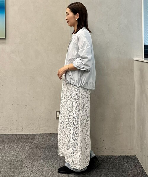UNFILO（アンフィーロ）の「レース キャミワンピース（ワンピース・レディース・ホワイト系/ブラック系・MEDIUM/SMALL/LARGE）」の12枚目の写真