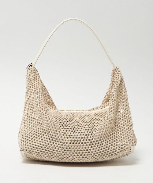 BEAUTY&YOUTH UNITED ARROWS（ビューティーアンドユースユナイテッドアローズ）の「コンビ ネット ショルダーバッグ（ショルダーバッグ・レディース・ナチュラル/ブラック・FREE）」の21枚目の写真