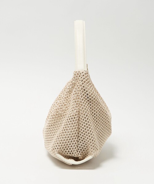 BEAUTY&YOUTH UNITED ARROWS（ビューティーアンドユースユナイテッドアローズ）の「コンビ ネット ショルダーバッグ（ショルダーバッグ・レディース・ナチュラル/ブラック・FREE）」の20枚目の写真