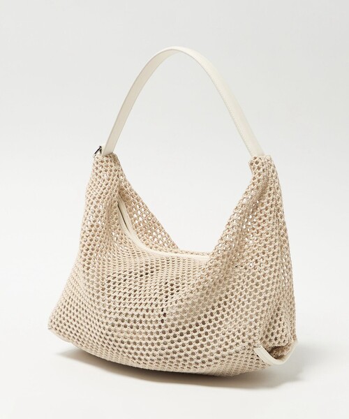 BEAUTY&YOUTH UNITED ARROWS（ビューティーアンドユースユナイテッドアローズ）の「コンビ ネット ショルダーバッグ（ショルダーバッグ・レディース・ナチュラル/ブラック・FREE）」の18枚目の写真