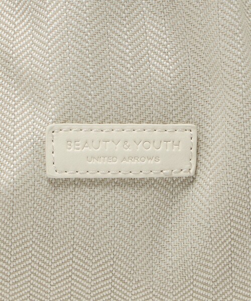 BEAUTY&YOUTH UNITED ARROWS（ビューティーアンドユースユナイテッドアローズ）の「コンビ ネット ショルダーバッグ（ショルダーバッグ・レディース・ナチュラル/ブラック・FREE）」の12枚目の写真