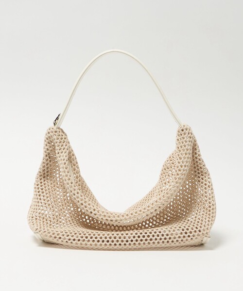 BEAUTY&YOUTH UNITED ARROWS（ビューティーアンドユースユナイテッドアローズ）の「コンビ ネット ショルダーバッグ（ショルダーバッグ・レディース・ナチュラル/ブラック・FREE）」の11枚目の写真