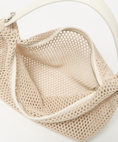 BEAUTY&YOUTH UNITED ARROWS（ビューティーアンドユースユナイテッドアローズ）の「コンビ ネット ショルダーバッグ（ショルダーバッグ・レディース・ナチュラル/ブラック・FREE）」の10枚目の写真