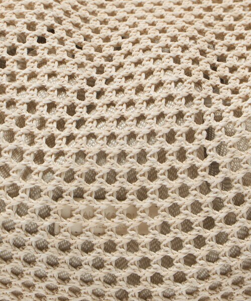 BEAUTY&YOUTH UNITED ARROWS（ビューティーアンドユースユナイテッドアローズ）の「コンビ ネット ショルダーバッグ（ショルダーバッグ・レディース・ナチュラル/ブラック・FREE）」の8枚目の写真