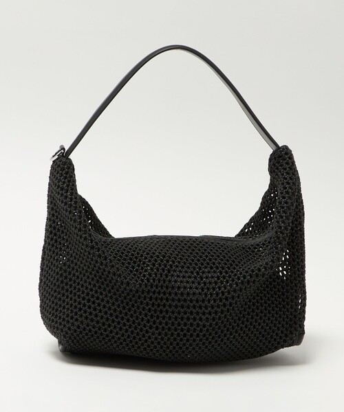 BEAUTY&YOUTH UNITED ARROWS（ビューティーアンドユースユナイテッドアローズ）の「コンビ ネット ショルダーバッグ（ショルダーバッグ・レディース・ナチュラル/ブラック・FREE）」の7枚目の写真