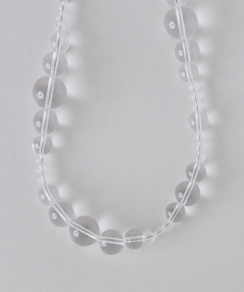 in mood(インムード)の「in mood/インムード CRYSTAL 42cm necklace(ネックレス・レディース・ホワイト系その他・FREE)」の2枚目の写真