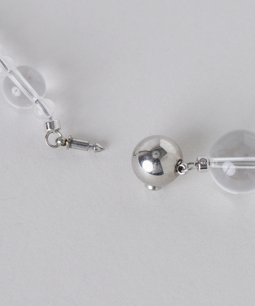 in mood(インムード)の「in mood/インムード CRYSTAL 42cm necklace(ネックレス・レディース・ホワイト系その他・FREE)」の6枚目の写真