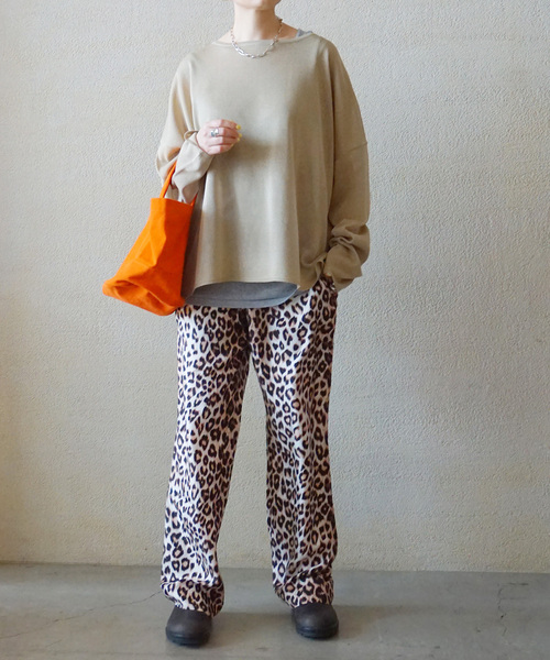 JOURNAL STANDARD LUXE(ジャーナルスタンダード ラックス)の「HGテンジク ワイドプルオーバー(ニット/セーター・レディース・チャコールグレー/ベージュ/ブラウン/バーガンディー・FREE)」の10枚目の写真