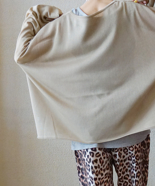 JOURNAL STANDARD LUXE(ジャーナルスタンダード ラックス)の「HGテンジク ワイドプルオーバー(ニット/セーター・レディース・チャコールグレー/ベージュ/ブラウン/バーガンディー・FREE)」の12枚目の写真